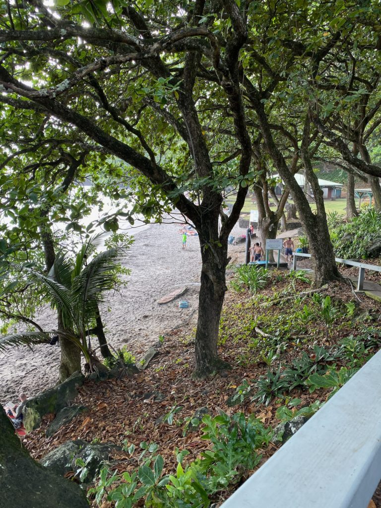 Hamoa Beach Entrance