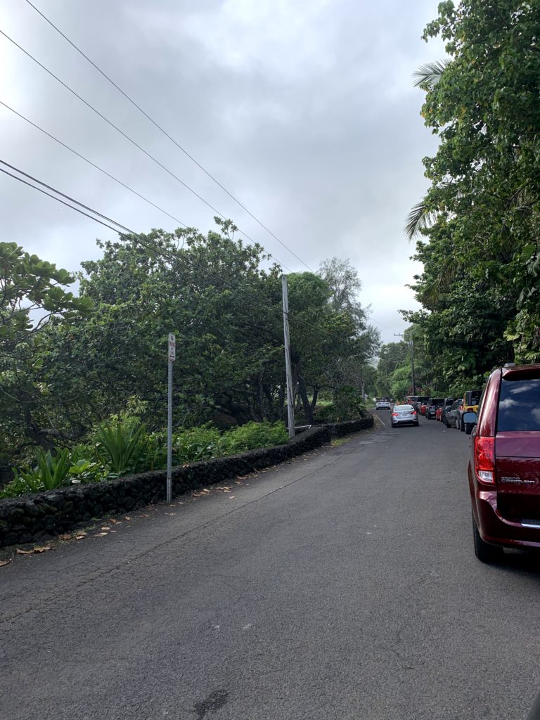 Hamoa Beach Street Parking
