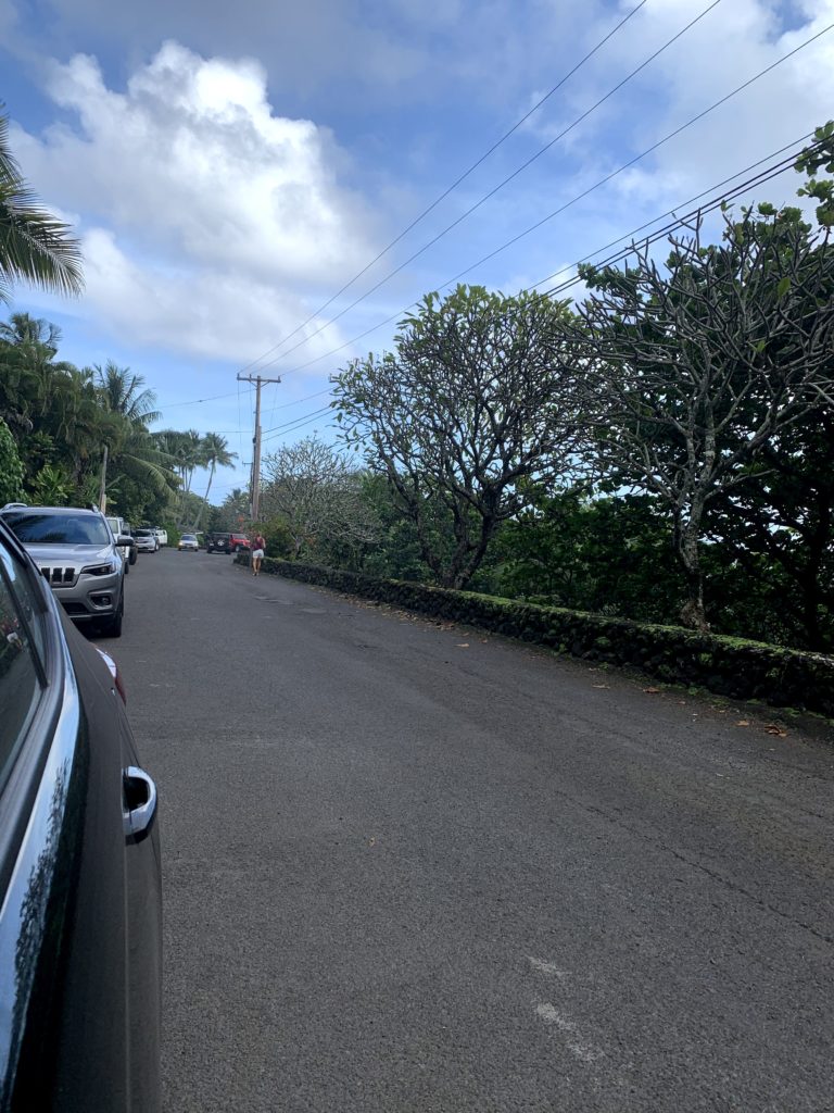 Hamoa Street Parking View