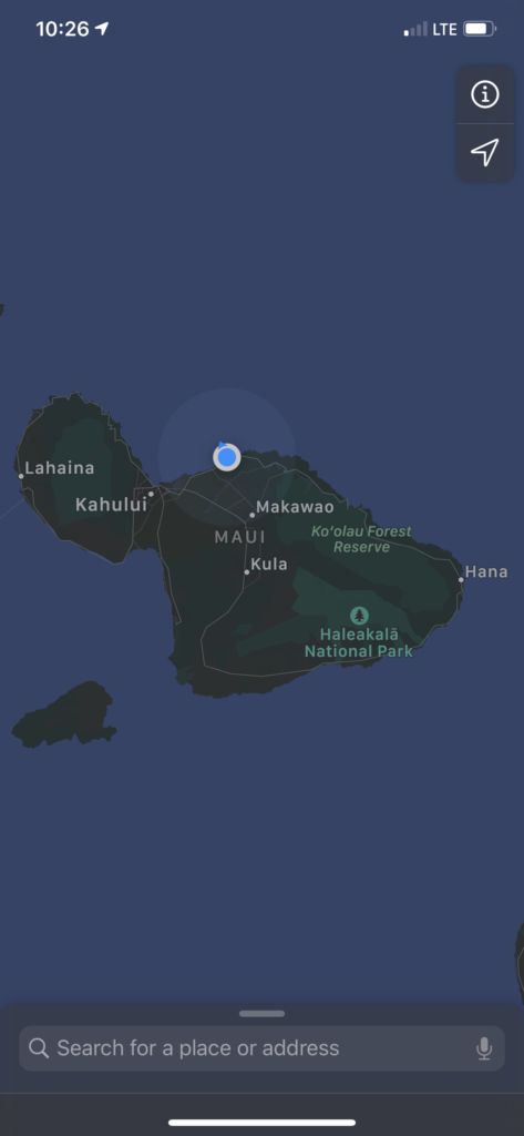 Lahaina Beach Map