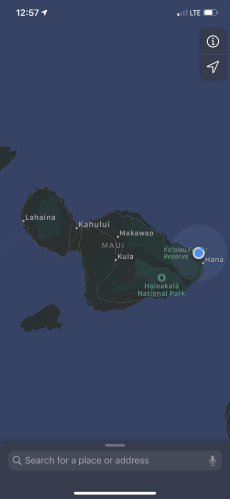 Lahaina Beach Map