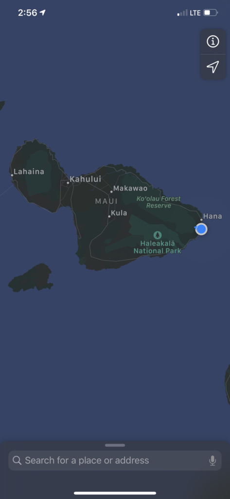 Lahaina Beach Map