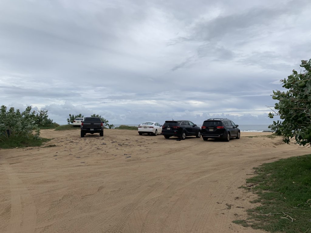 Kekaha_Beach_Park_Parking