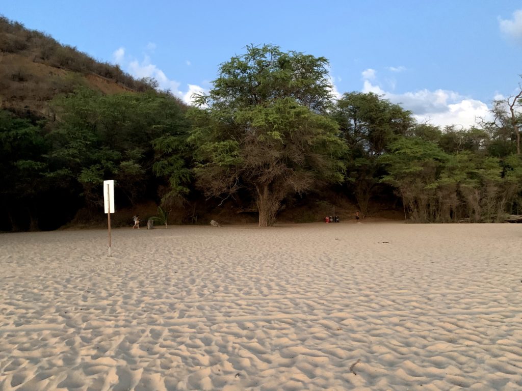 Makena State Park Beach View to Parking