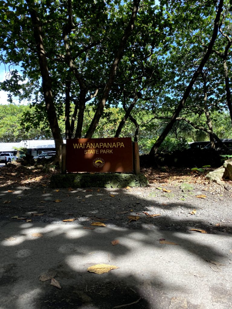 Wai’anapanapa State Park Entrance